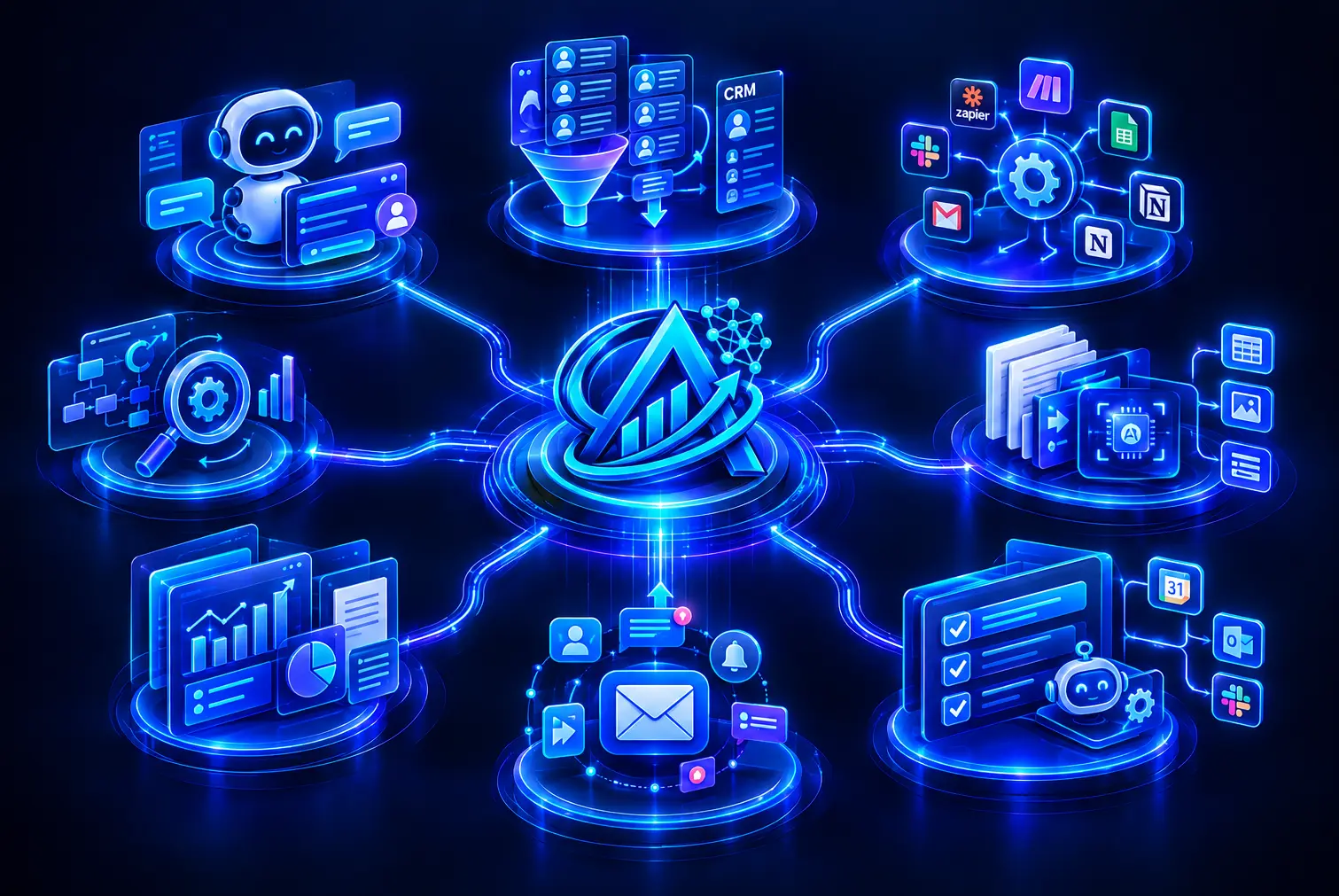 AI Automation service Visuals