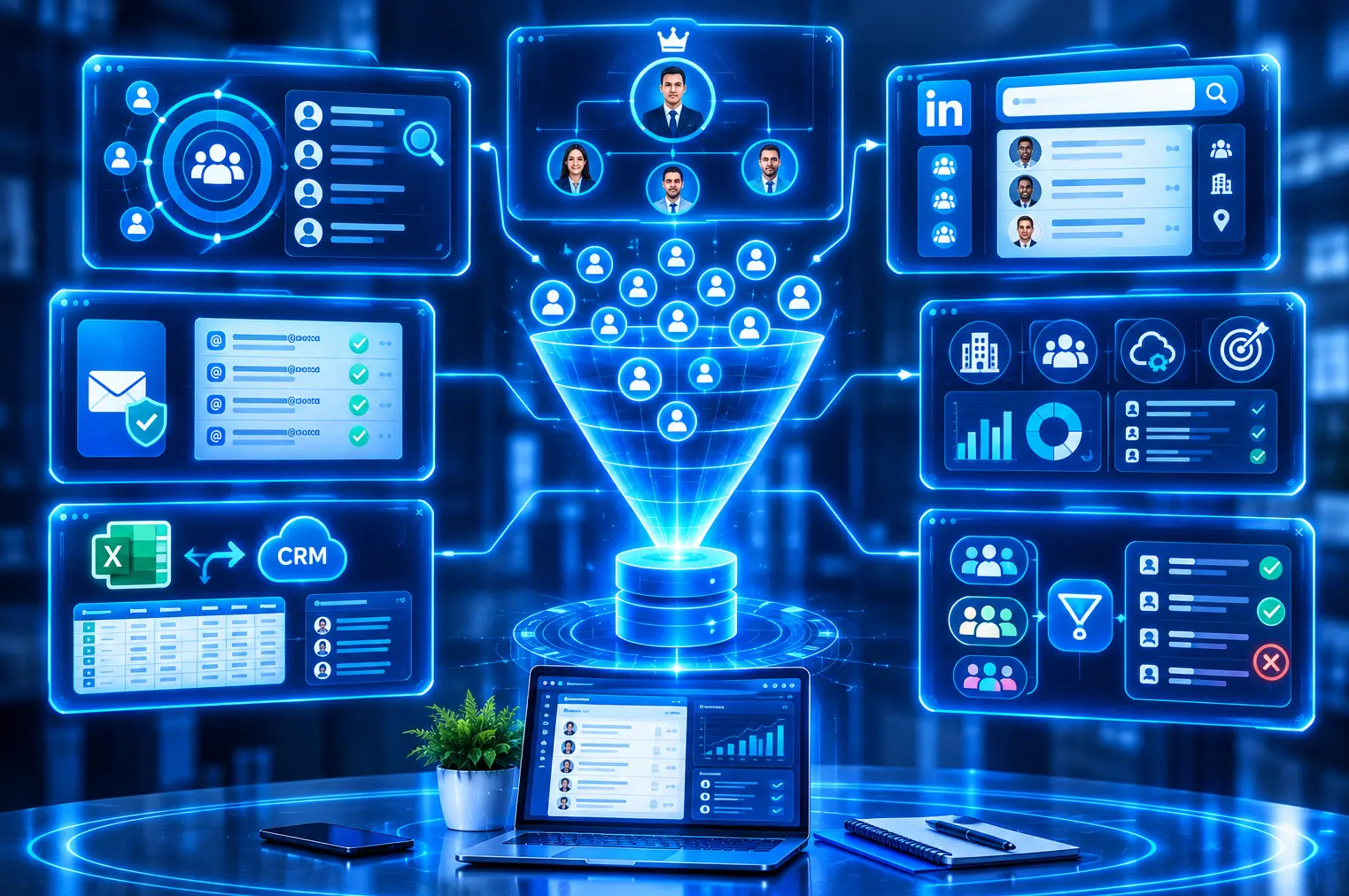 Lead Generation Service Visuals